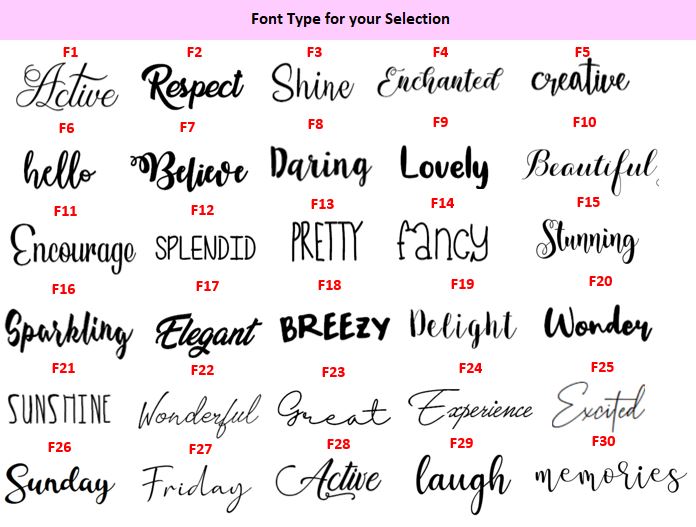 font type (2)